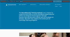 Desktop Screenshot of neurorti.com
